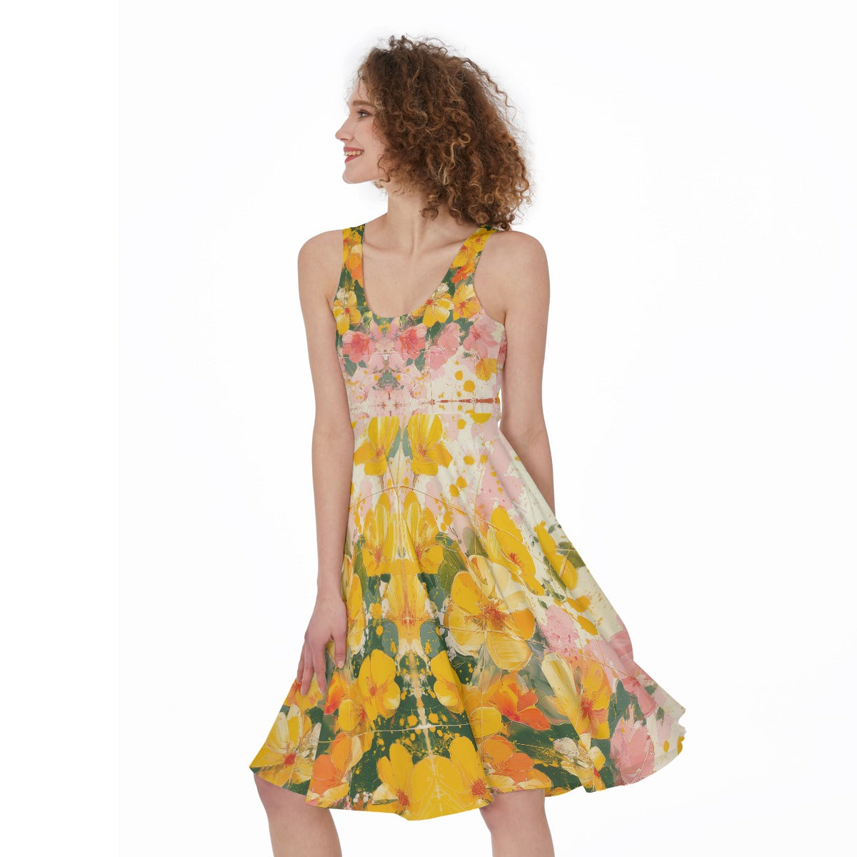 Summer Shine - Women's Sleeveless Dress