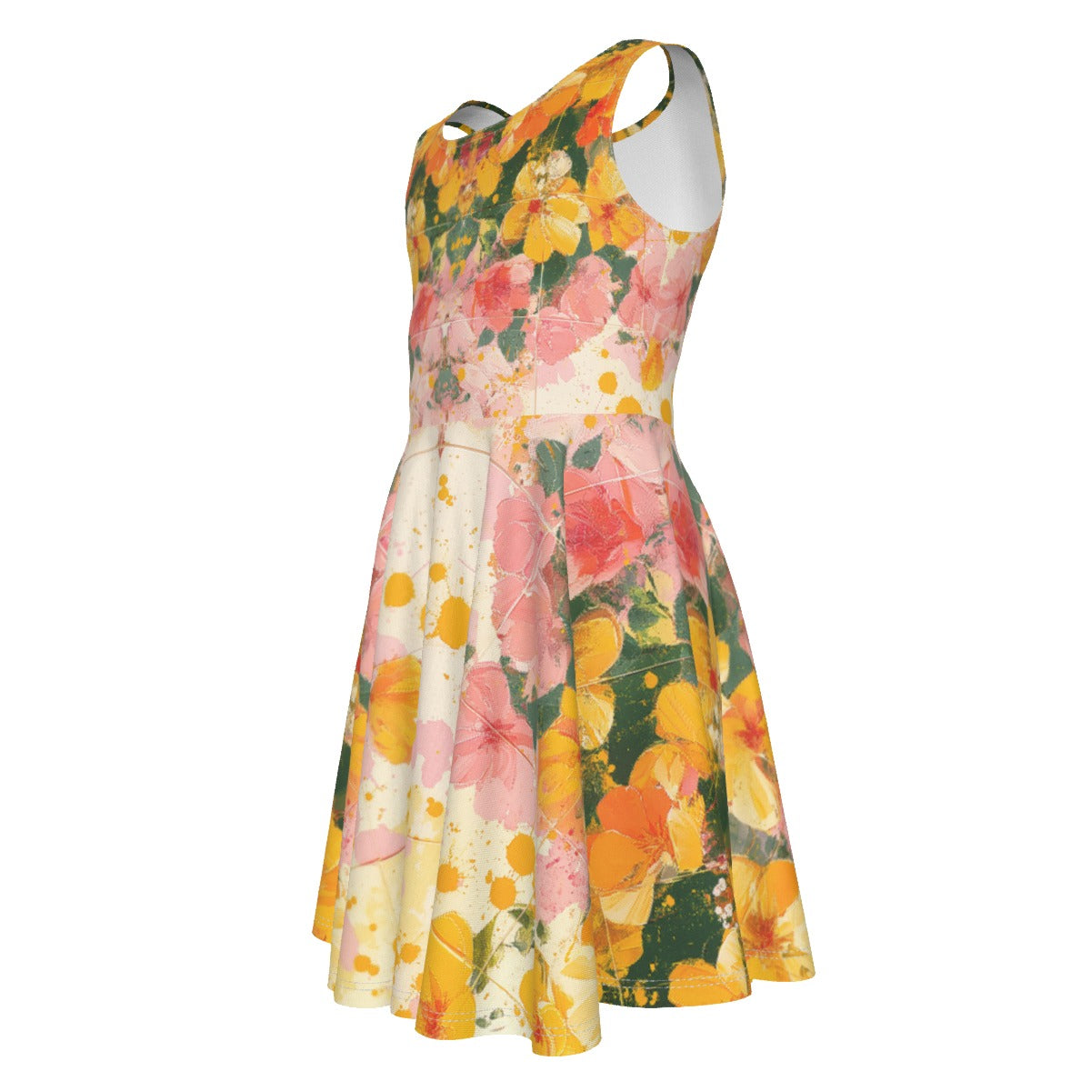 Summer Shine - Girl's Sleeveless Vest Dress